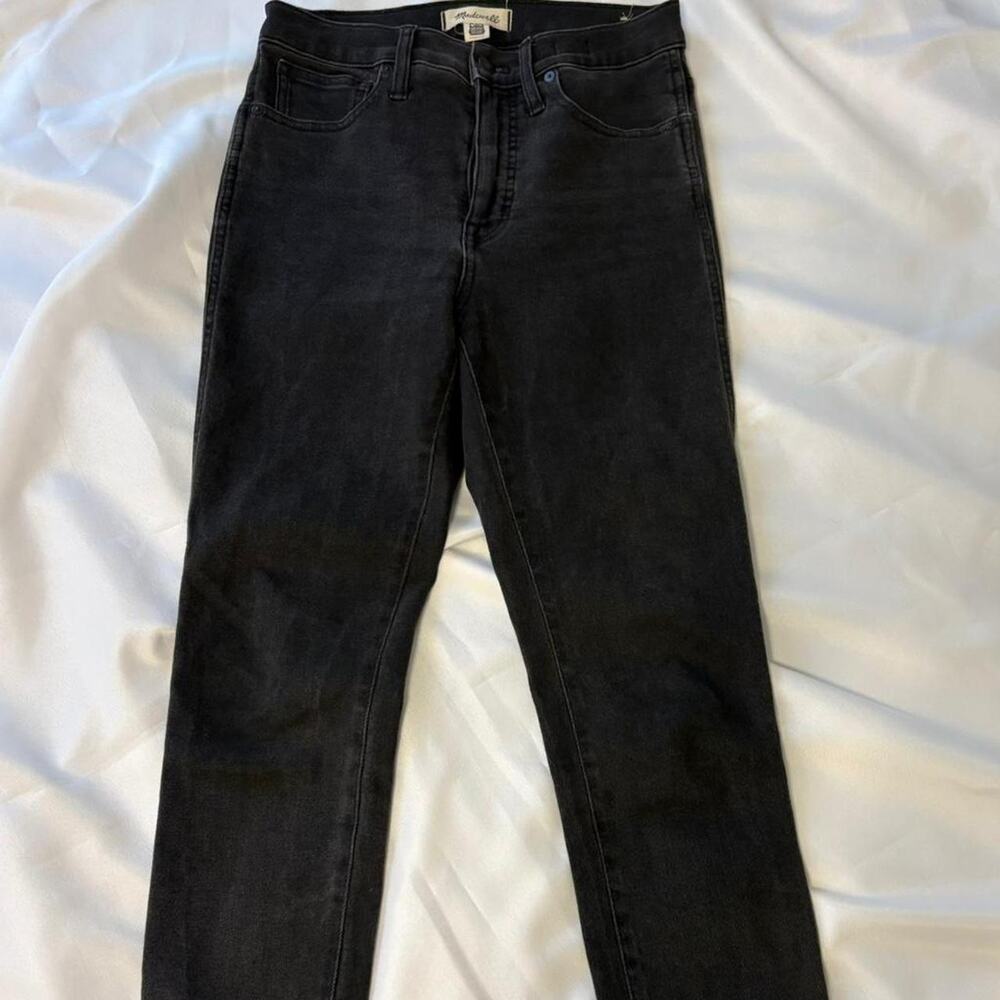Madewell High-rise black jeans
